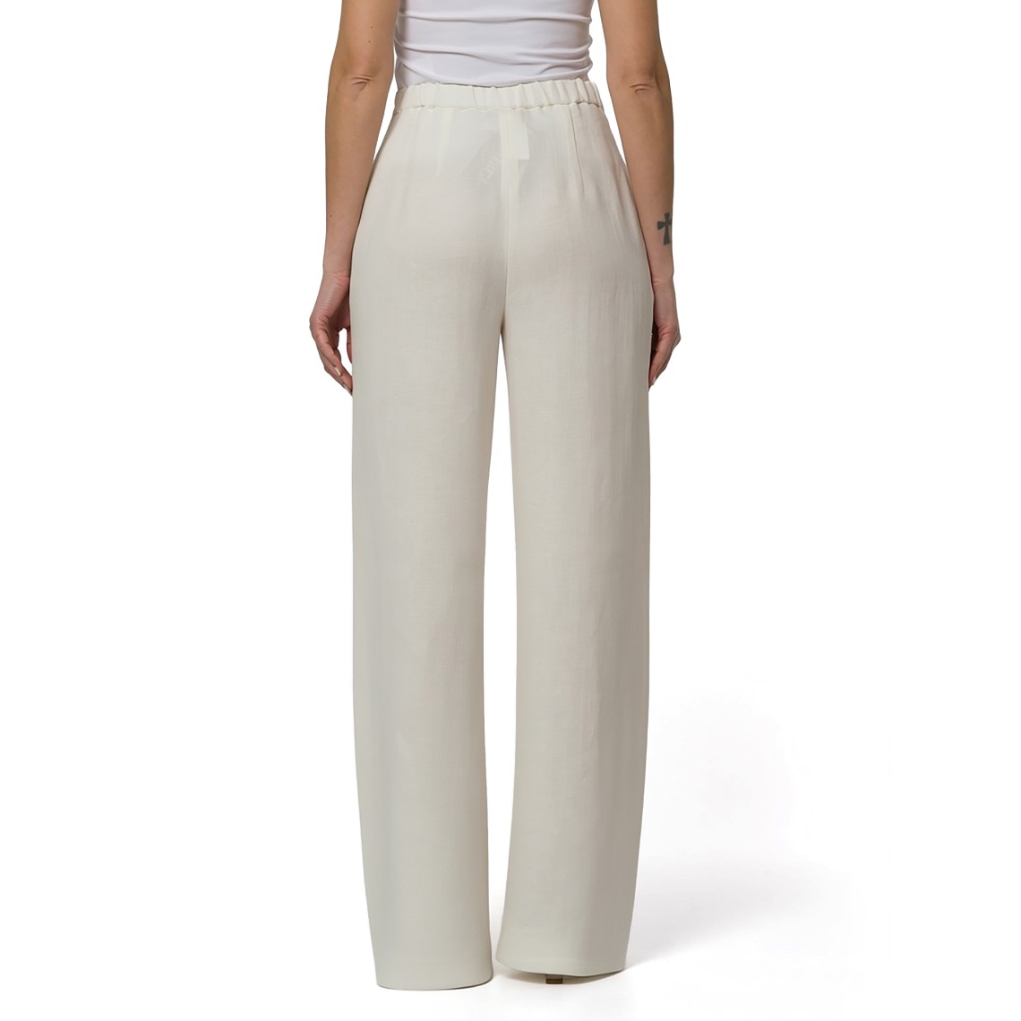 Pantalone in batavia di lino Mstpelota Max Mara Studio