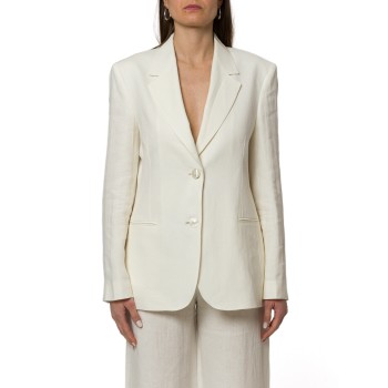 Blazer in batavia di lino Mstbello Max Mara Studio