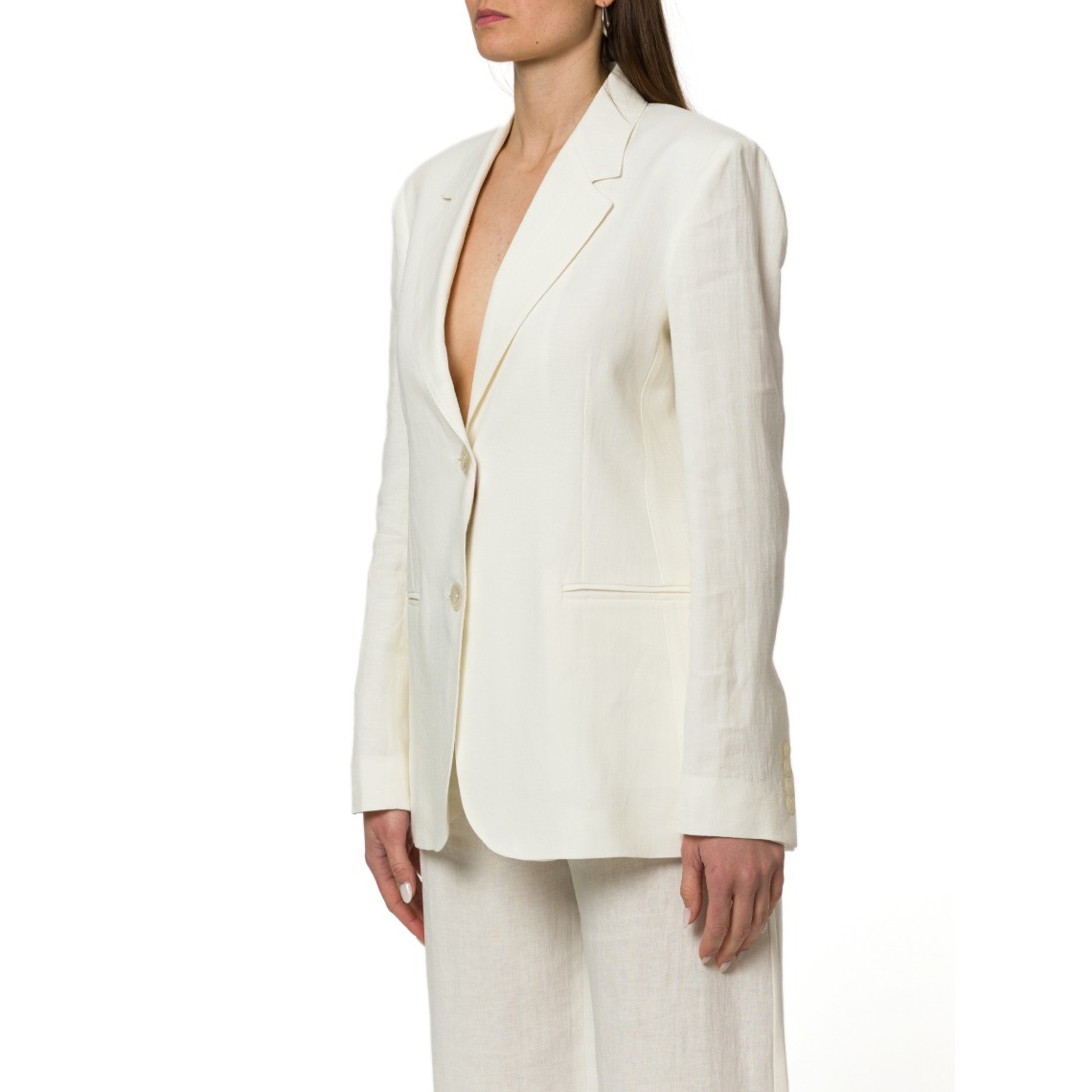 Blazer in batavia di lino Mstbello Max Mara Studio