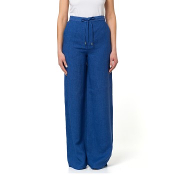 Pantalone in batavia di lino Mstpelota Max Mara Studio