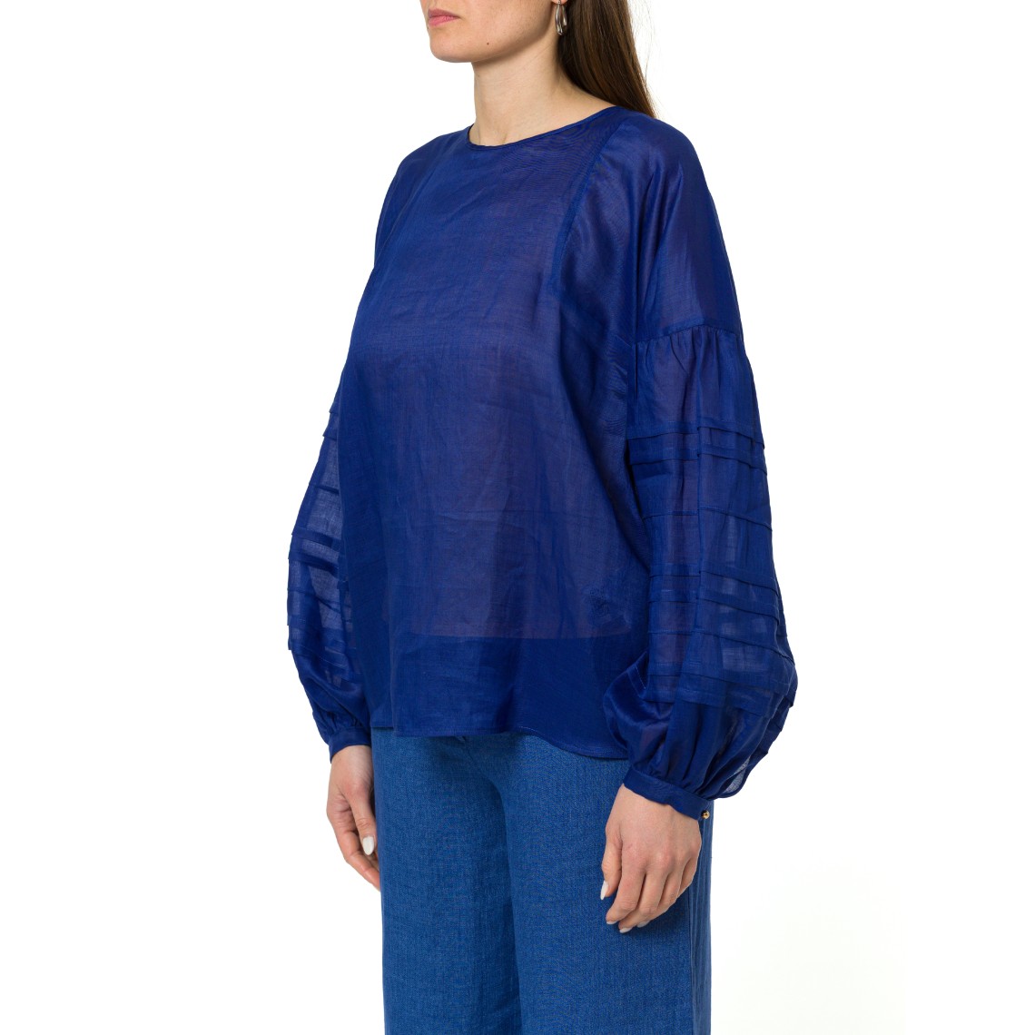 Blusa in garza ramié Mstpaese Max Mara Studio