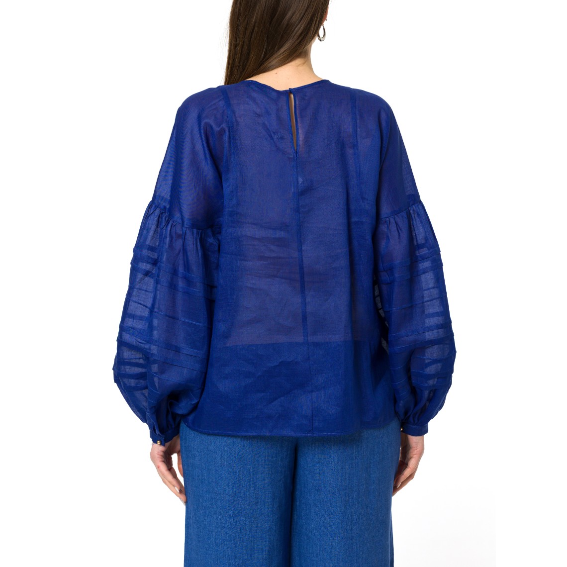 Blusa in garza ramié Mstpaese Max Mara Studio