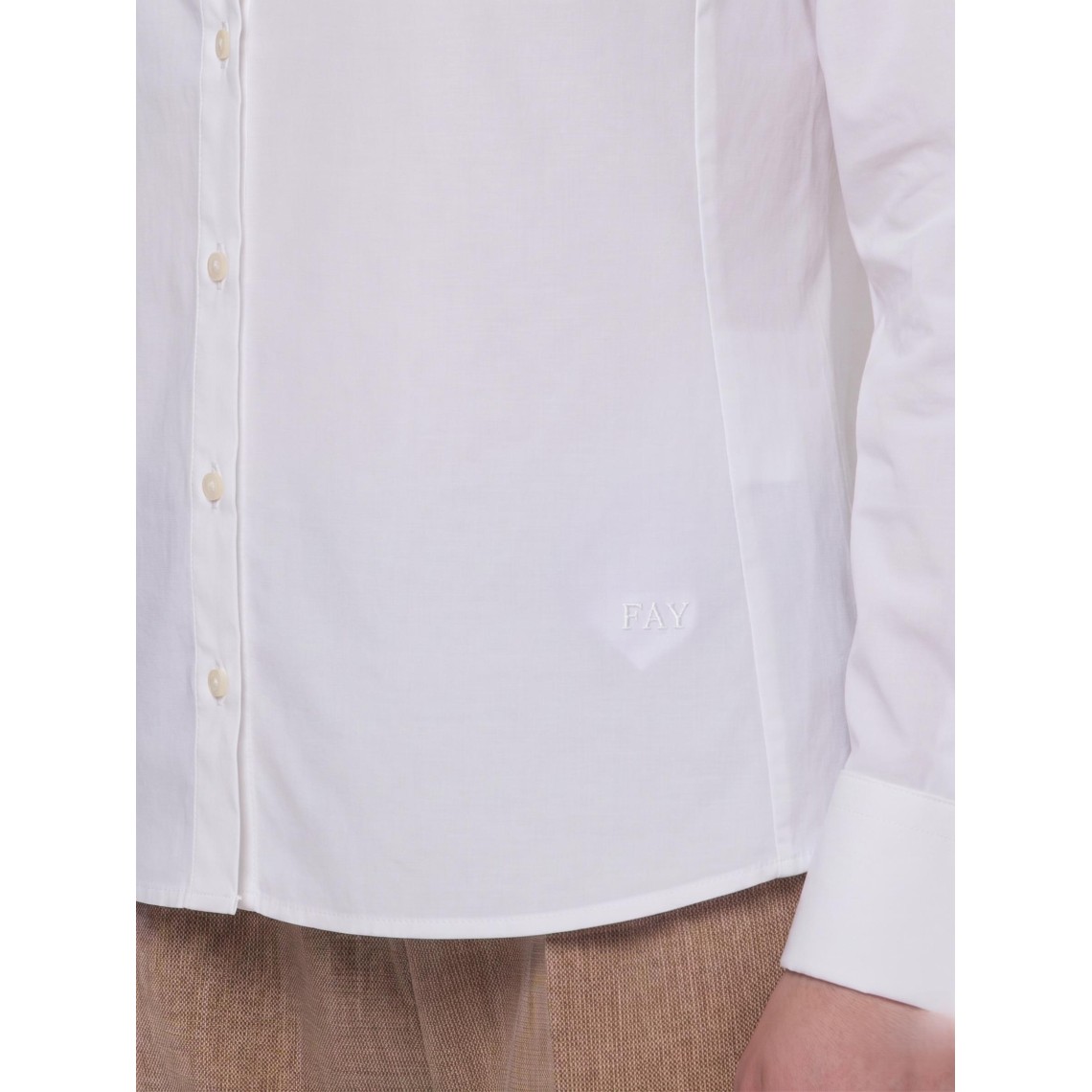 Camicia Fay in cotone stretch