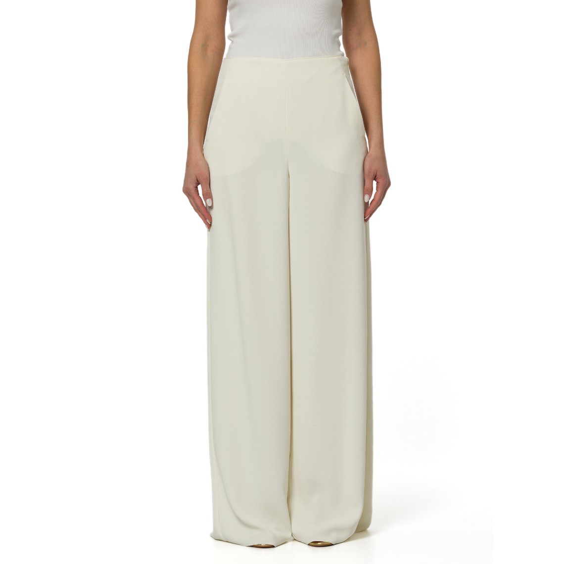 Pantaloni ampi in enver satin Marella 365