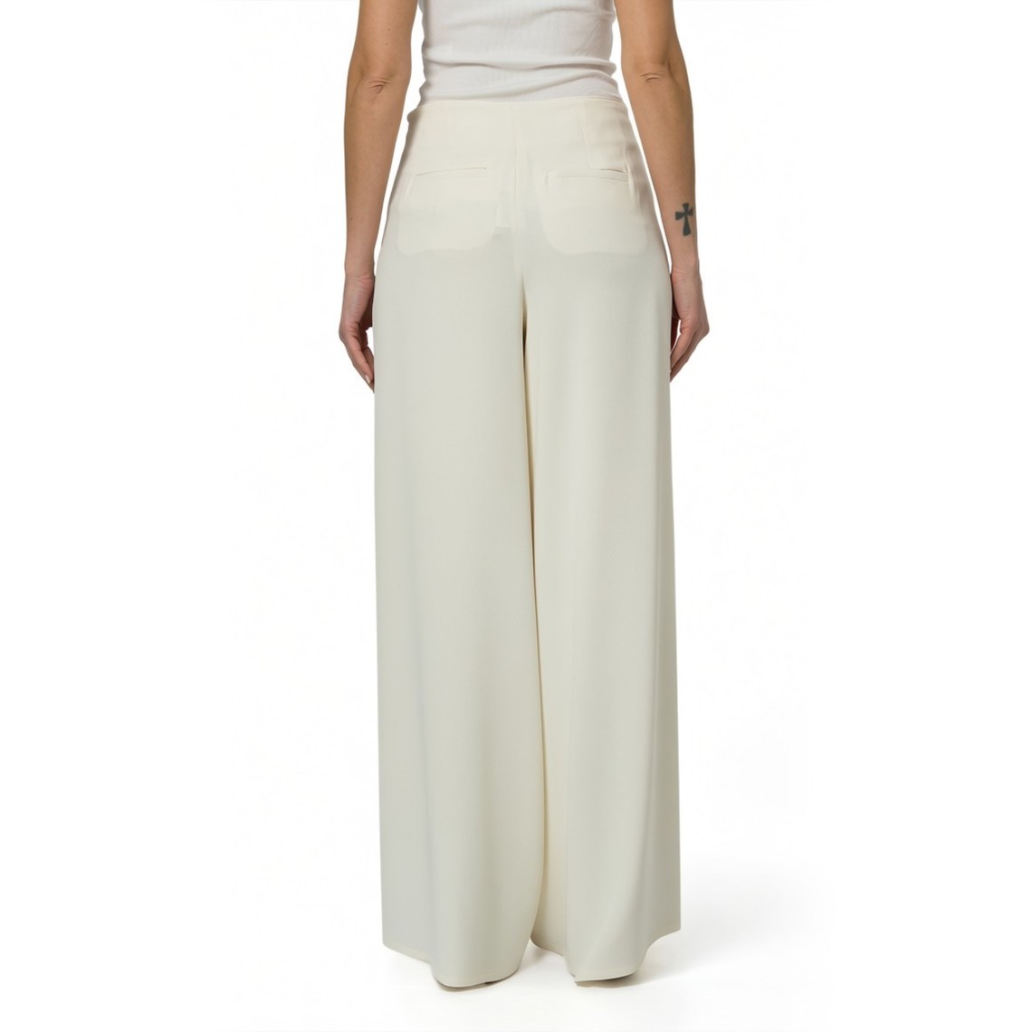 Pantaloni ampi in enver satin Marella 365