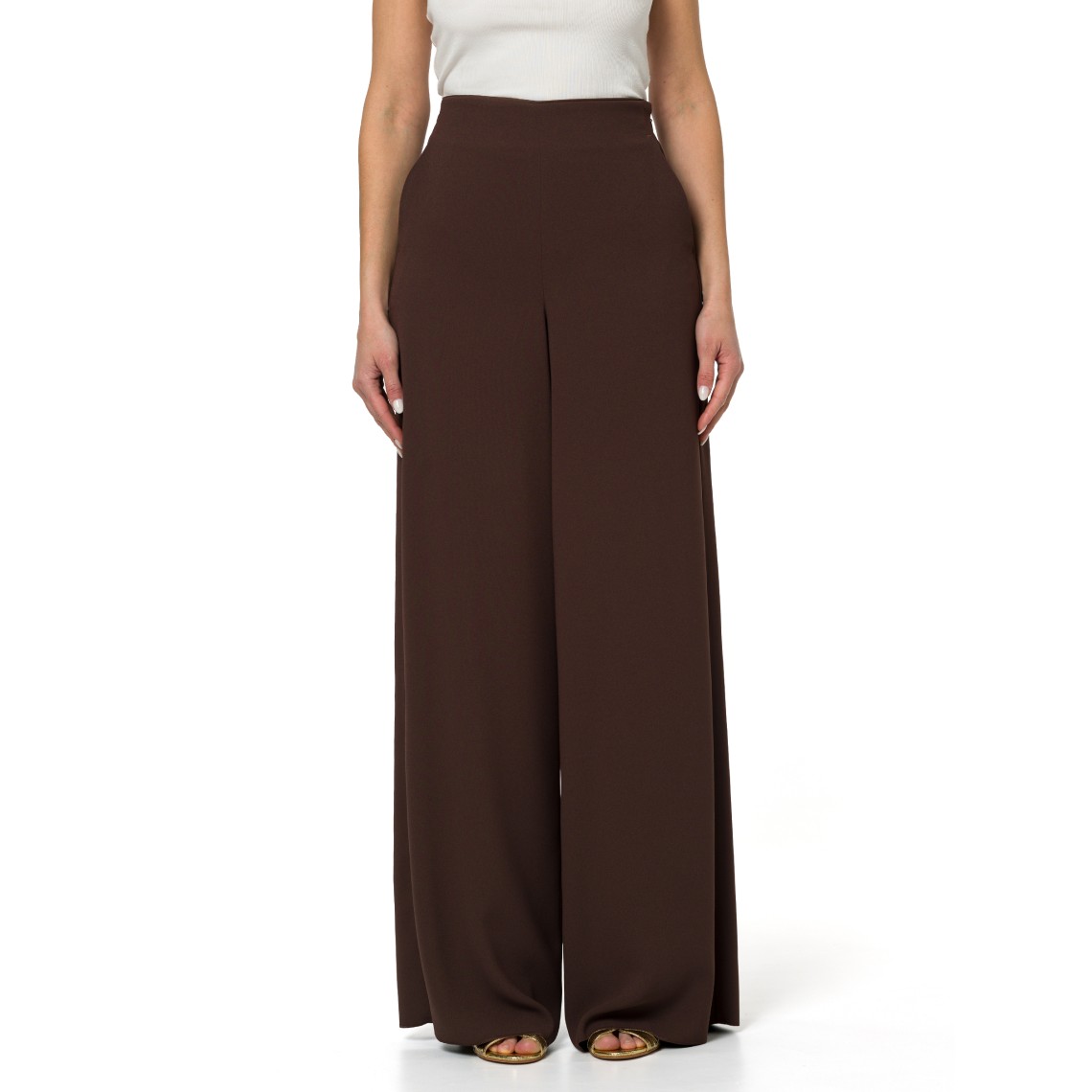 Pantaloni ampi in enver satin Marella 365