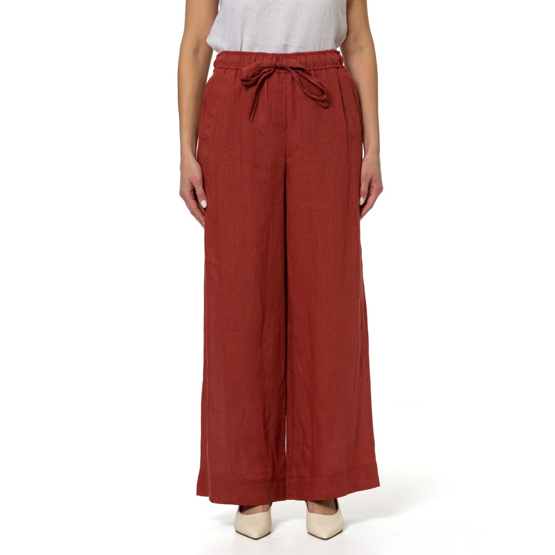 Pantaloni in lino Marella Sport