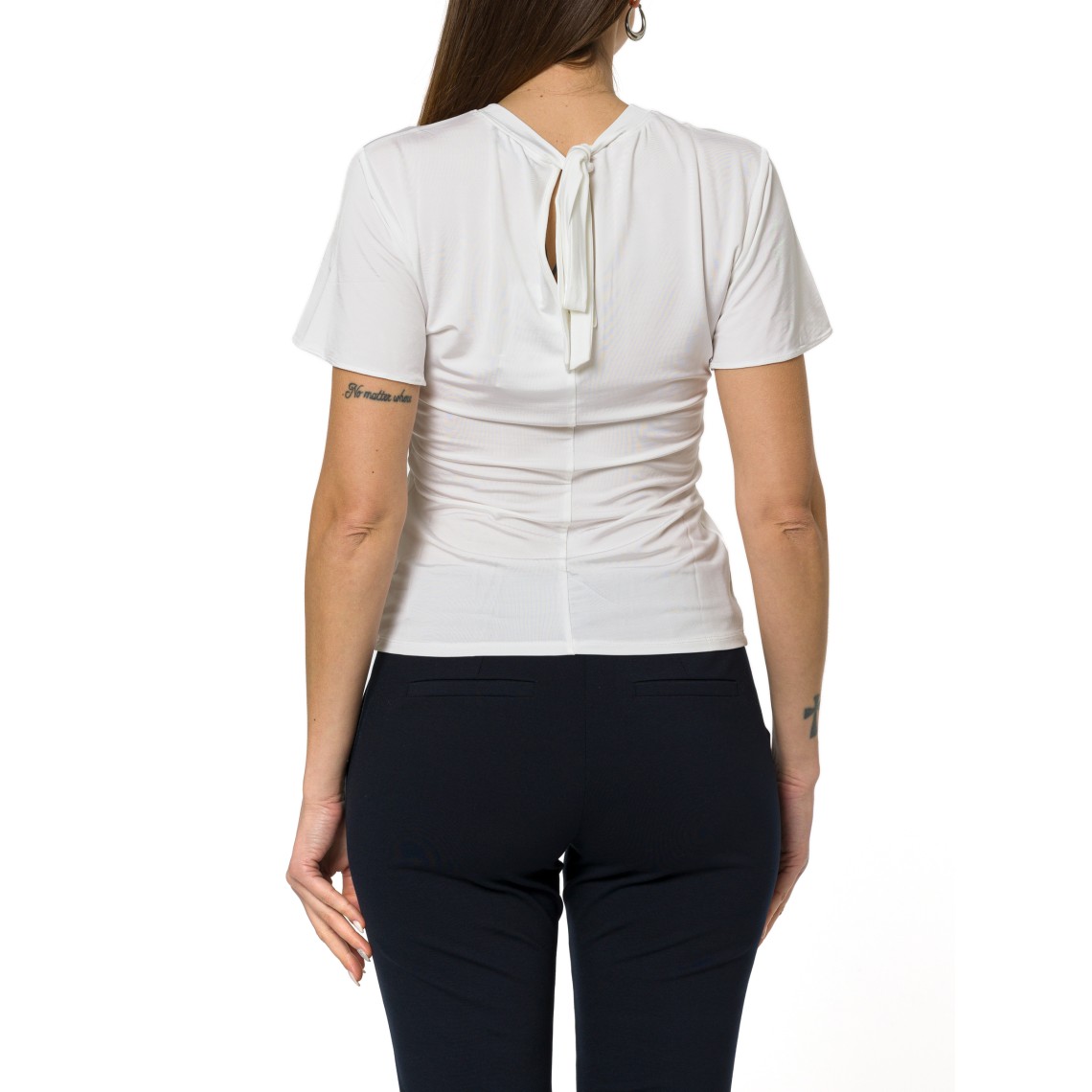 T-shirt in jersey di viscosa fluida Marella Sport