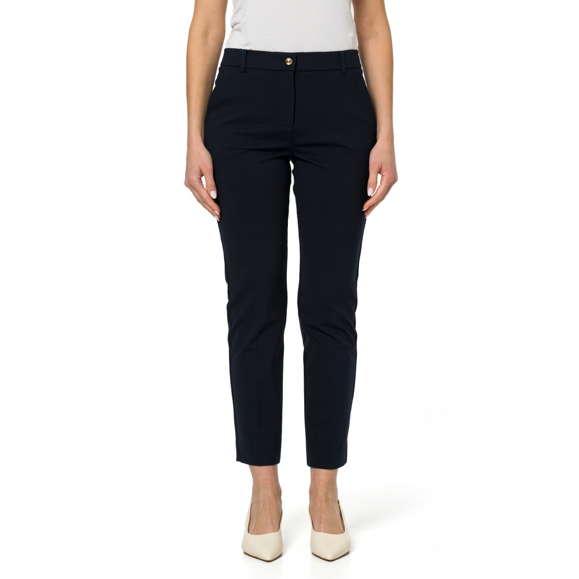 Pantaloni in jersey punto milano Marella Sport