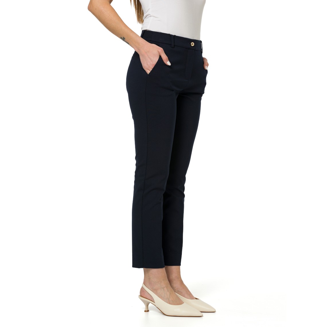 Pantaloni in jersey punto milano Marella Sport