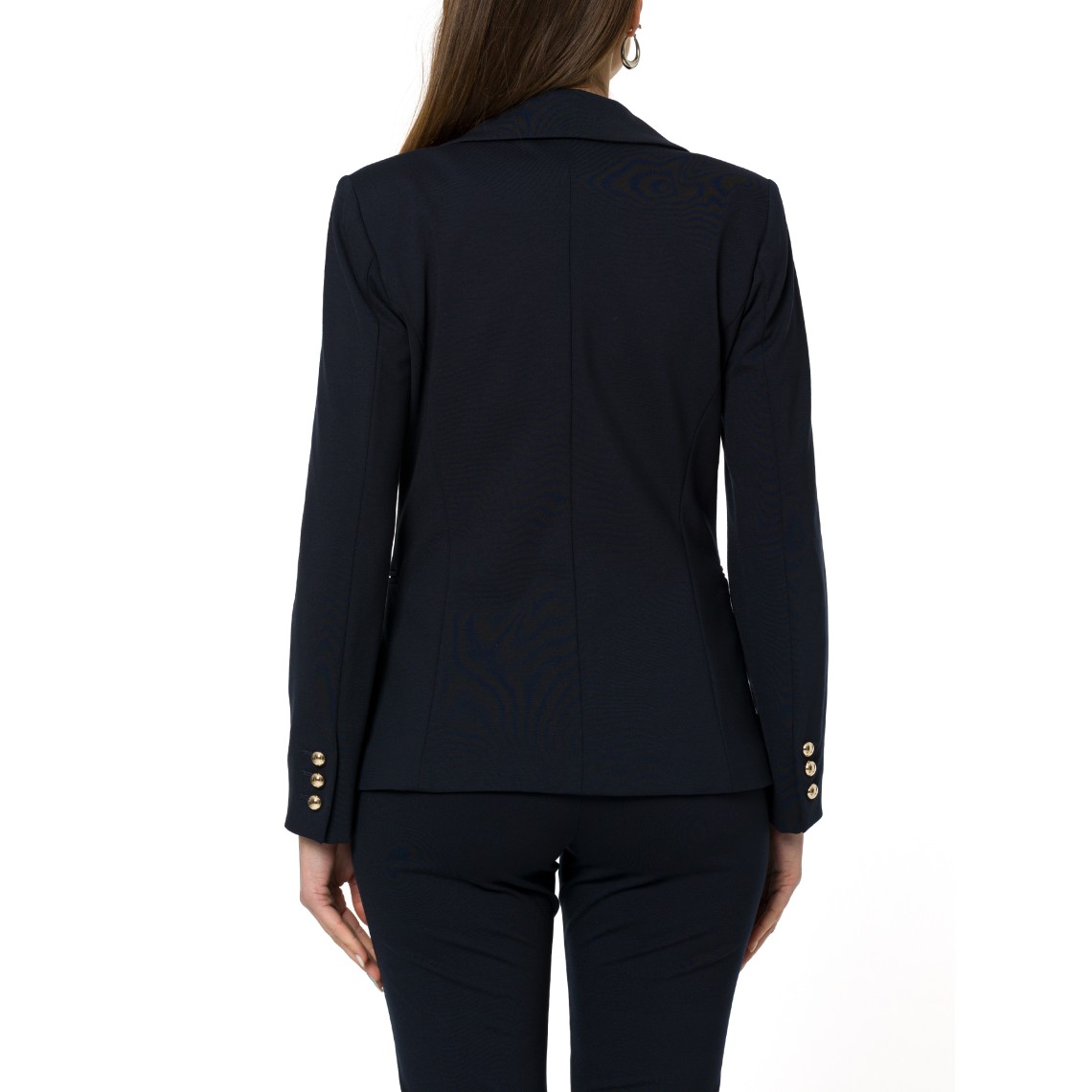 Giacca aderente in jersey punto milano Marella Sport