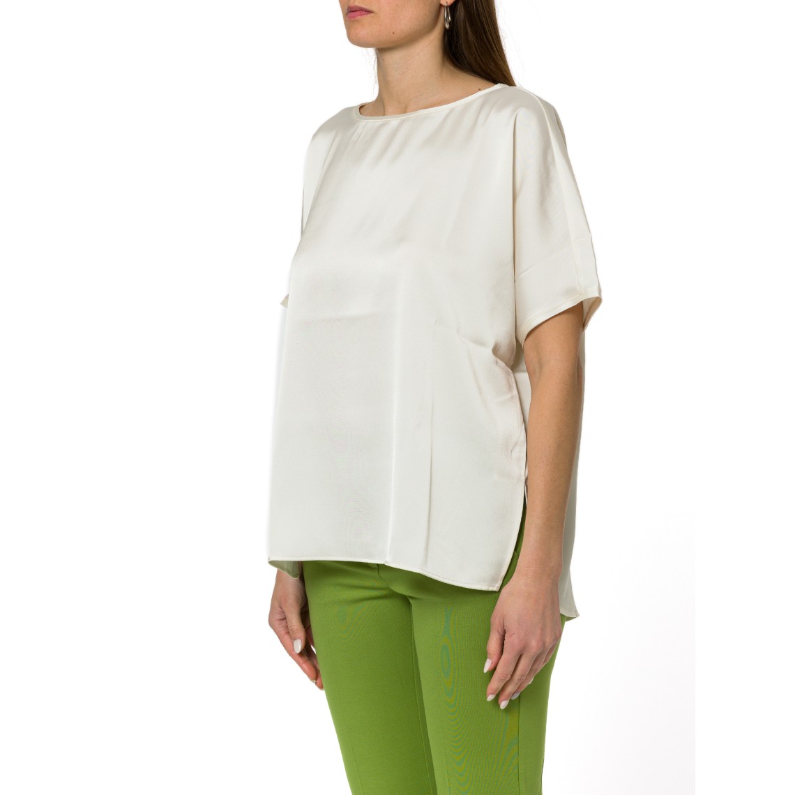 T-shirt over in raso Emme Marella