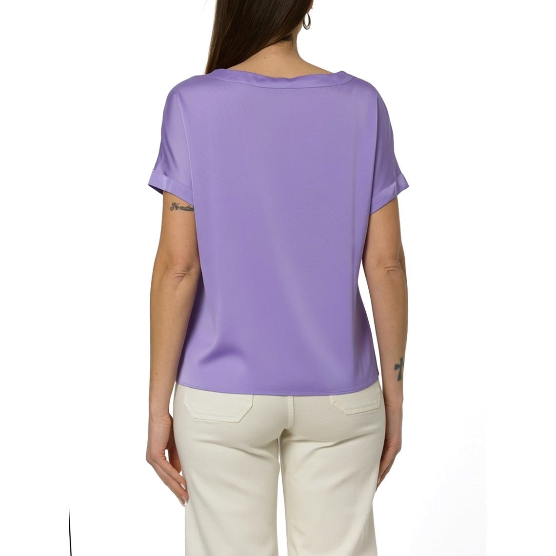 Blusa in raso Emme Marella