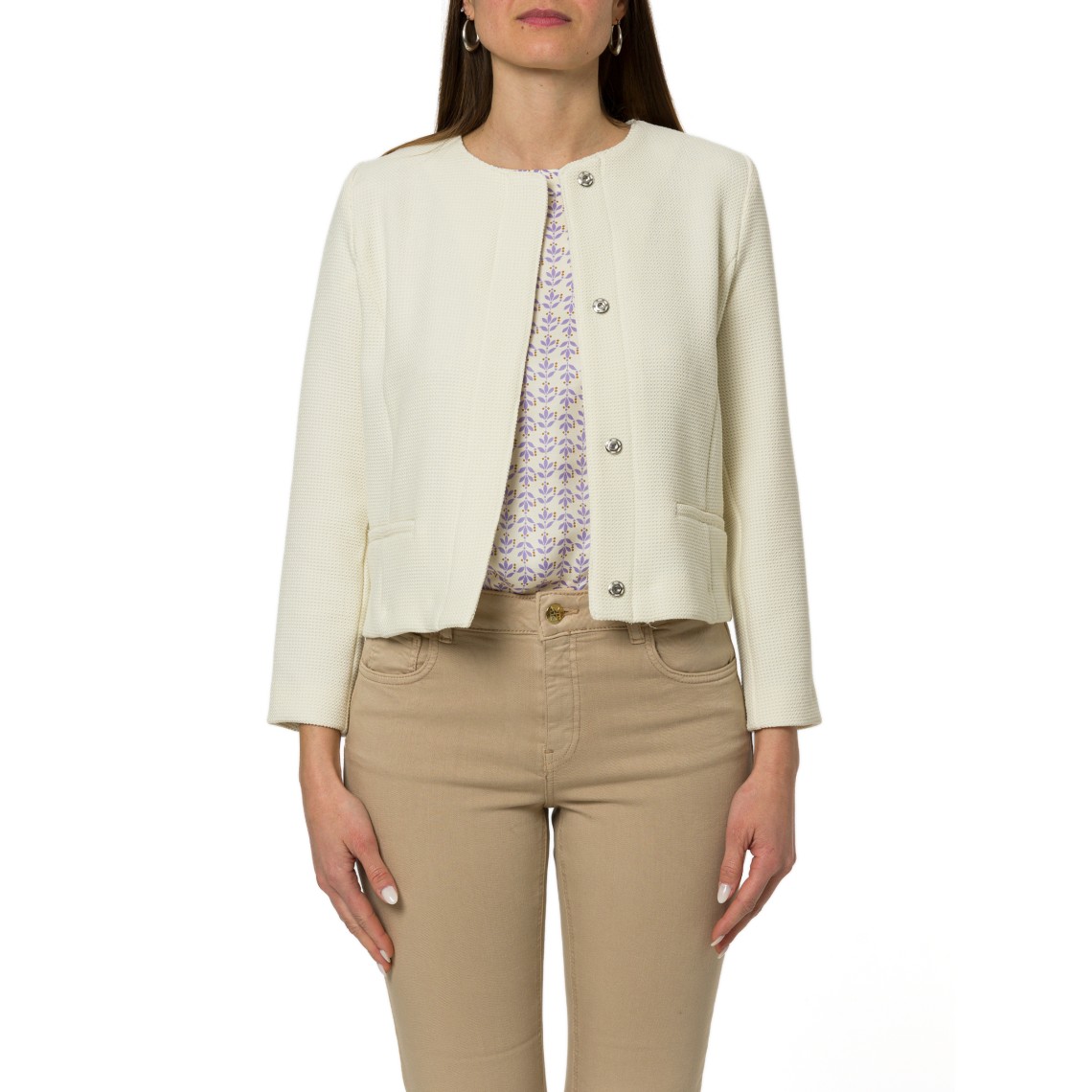 Giacca corta in stuoia Emme Marella