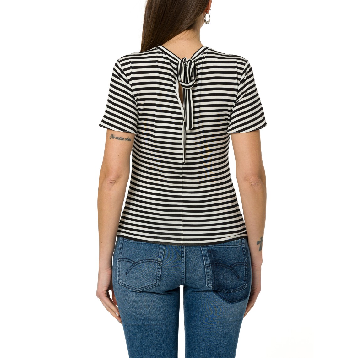 T-shirt in jersey di viscosa fluida Marella Sport