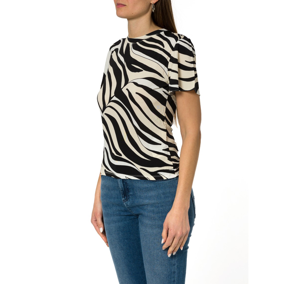 T-shirt in jersey di viscosa fluida Marella Sport