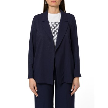 Giacca in viscosa e lamè Emme Marella