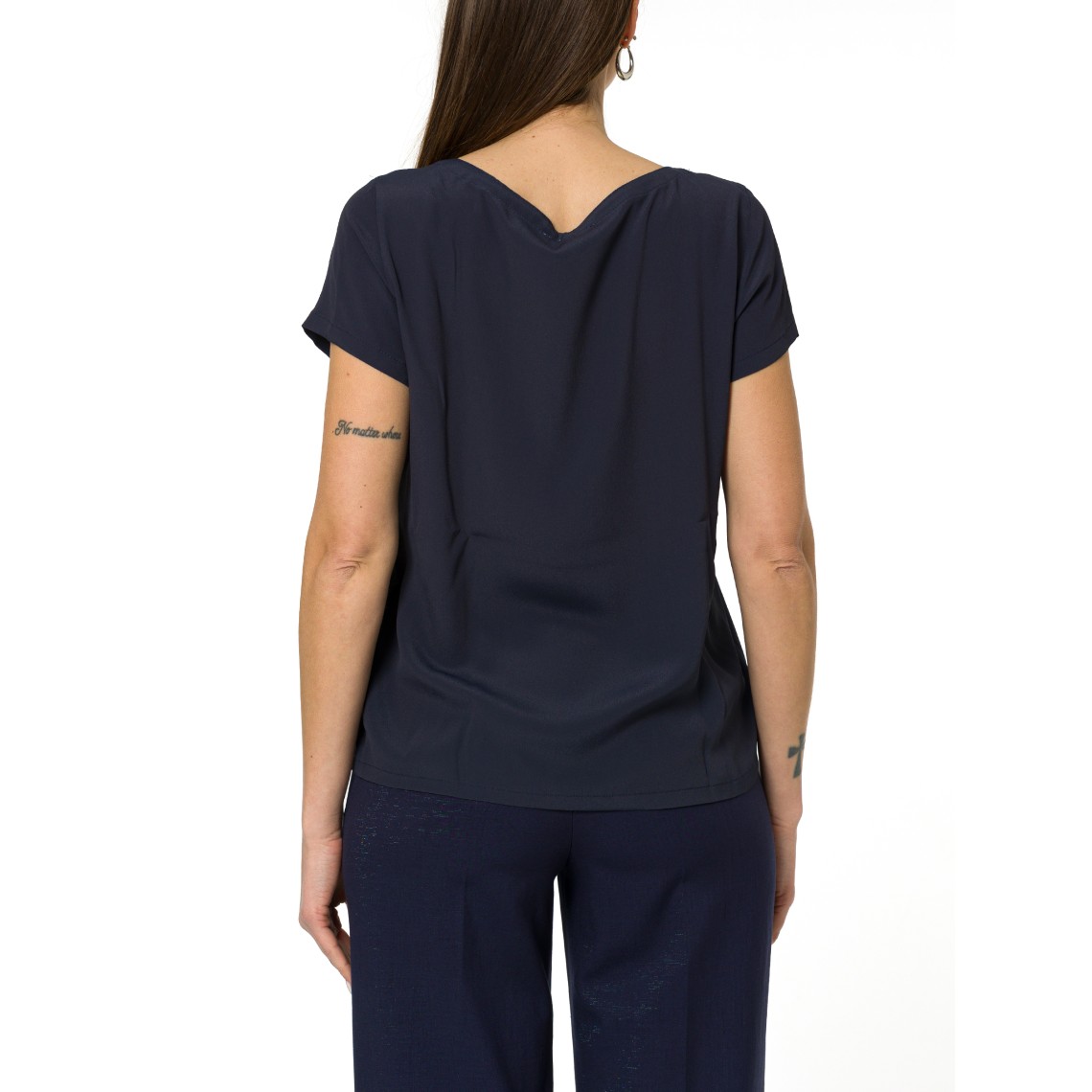 Blusa in crepe di misto seta Emme Marella