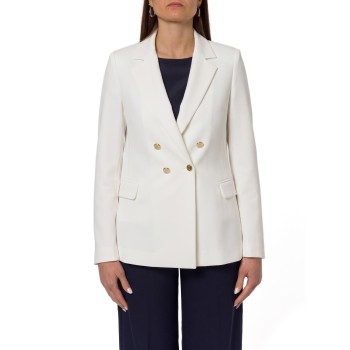 Giacca doppiopetto in jersey stretch Emme Marella