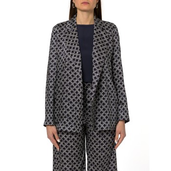 Giacca in twill stampato Emme Marella