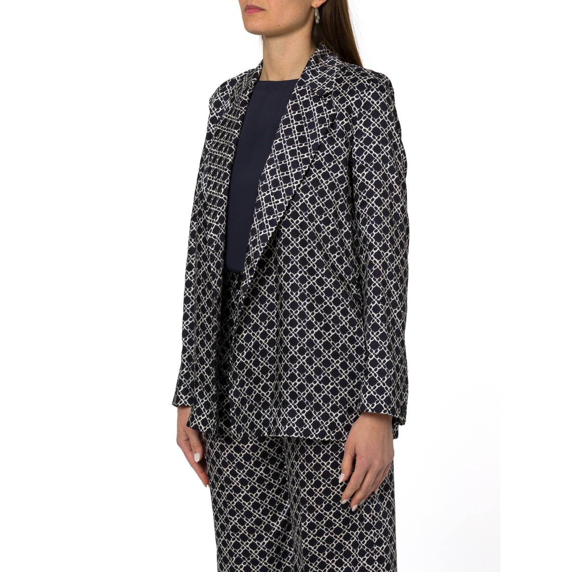 Giacca in twill stampato Emme Marella