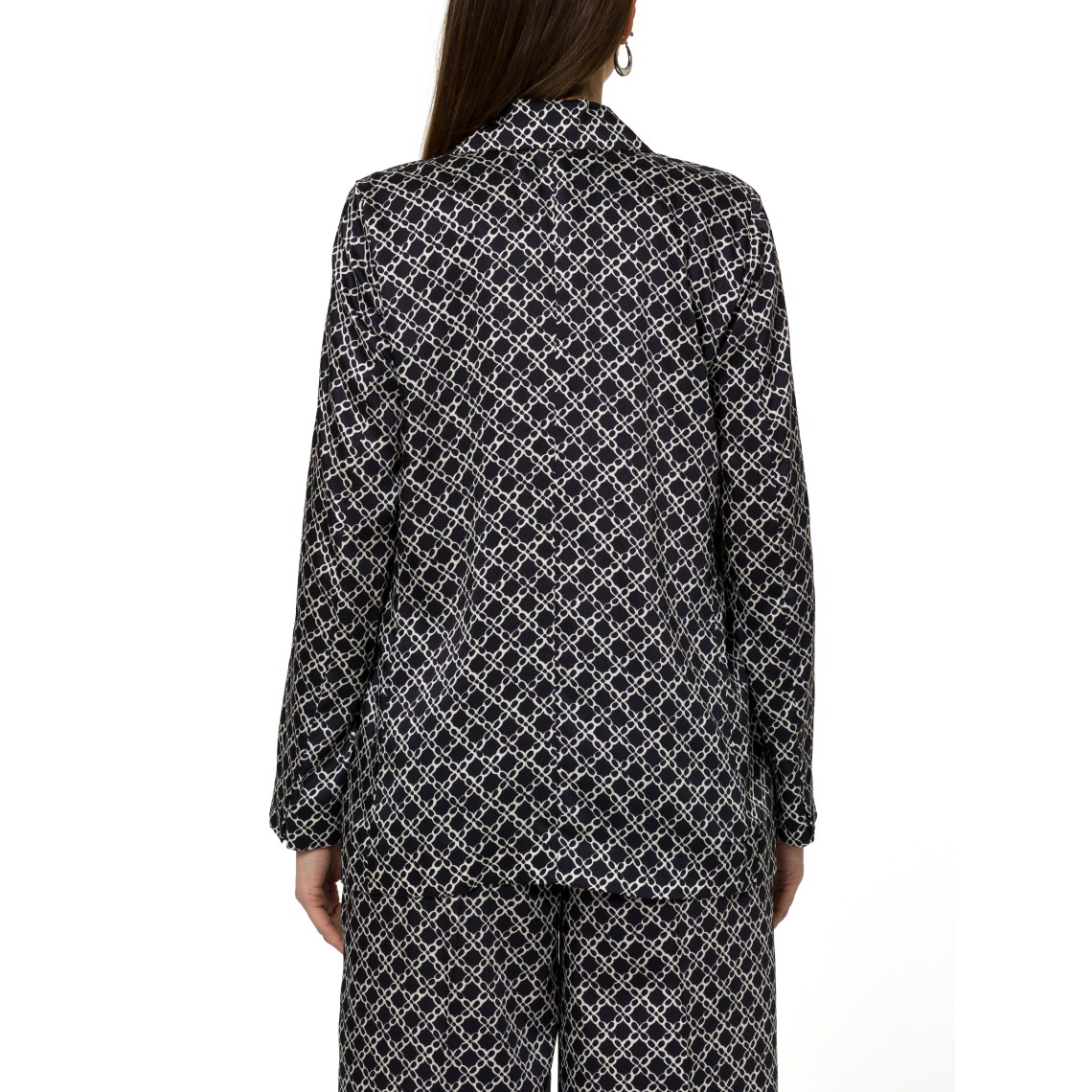 Giacca in twill stampato Emme Marella