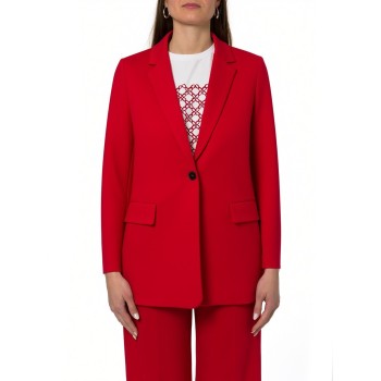 Giacca monopetto in jersey stretch Emme Marella