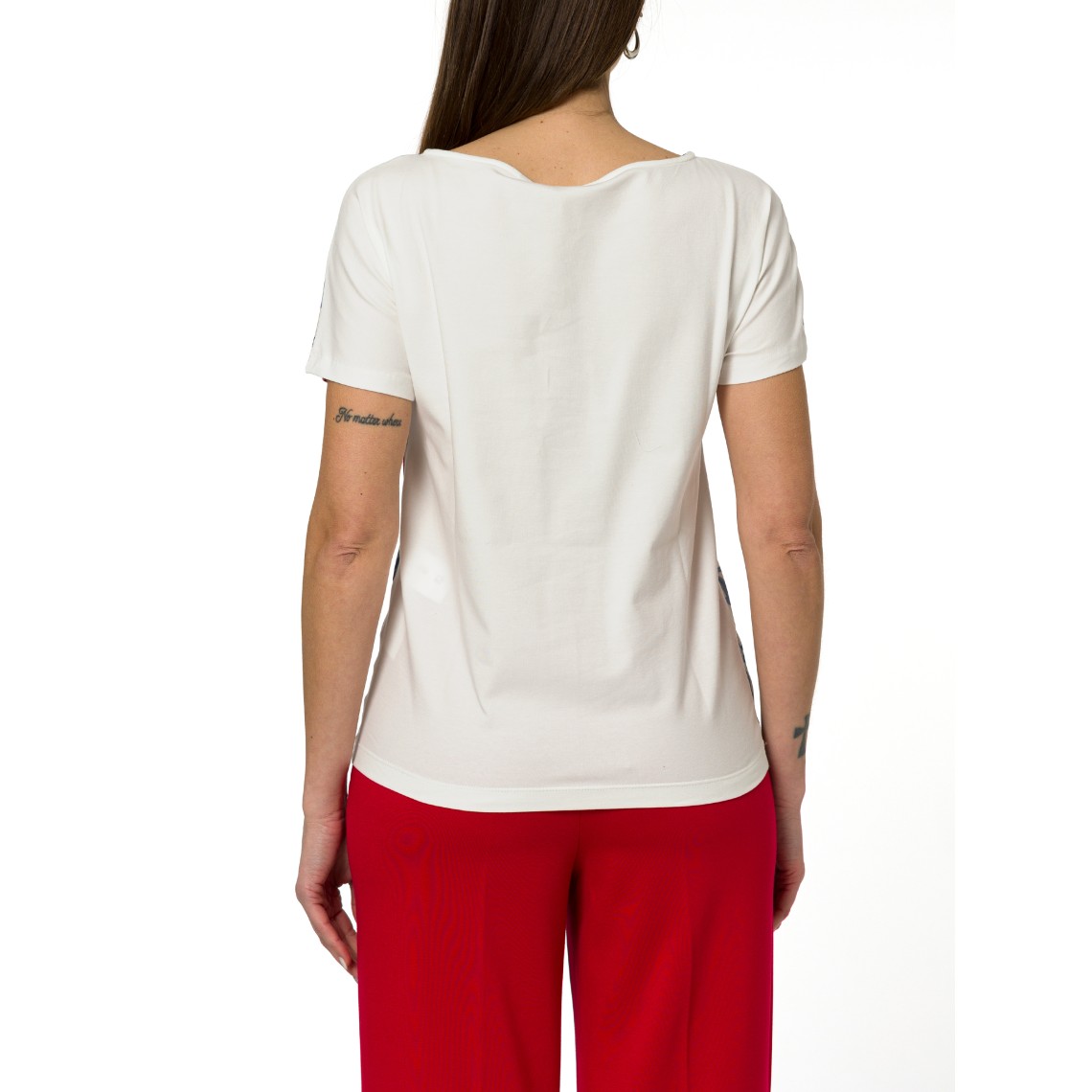 Blusa in twill stampato Emme Marella