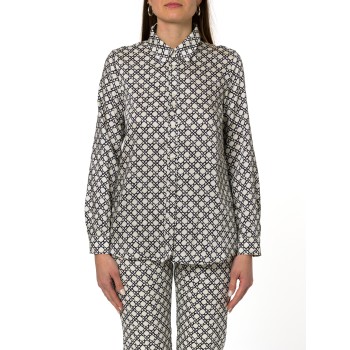 Camicia in twill tecnico stampato Emme Marella