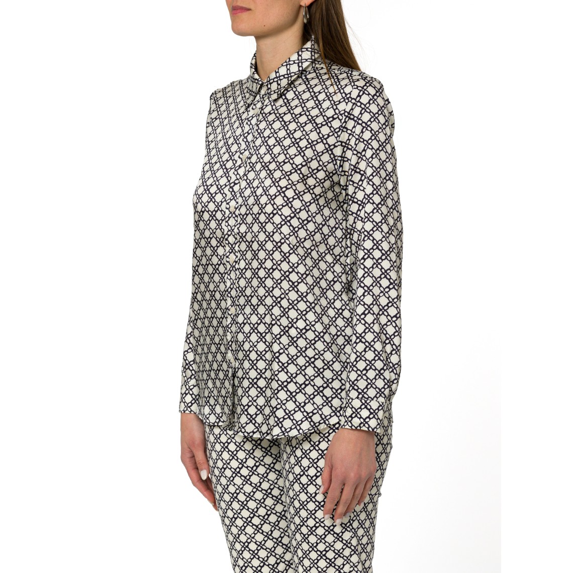 Camicia in twill tecnico stampato Emme Marella