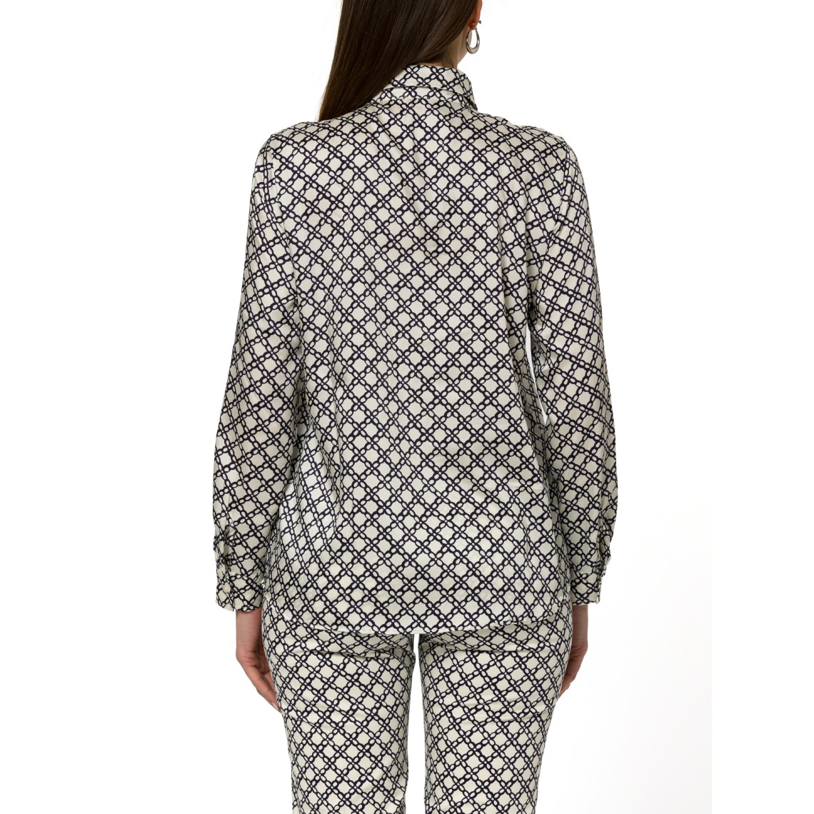 Camicia in twill tecnico stampato Emme Marella