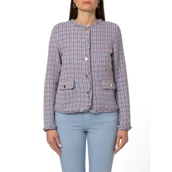 Giacca in stuoia con frange Emme Marella