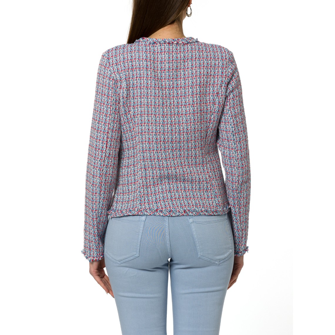 Giacca in stuoia con frange Emme Marella