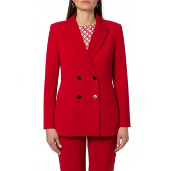 Giacca doppiopetto in twill tecnico Emme Marella