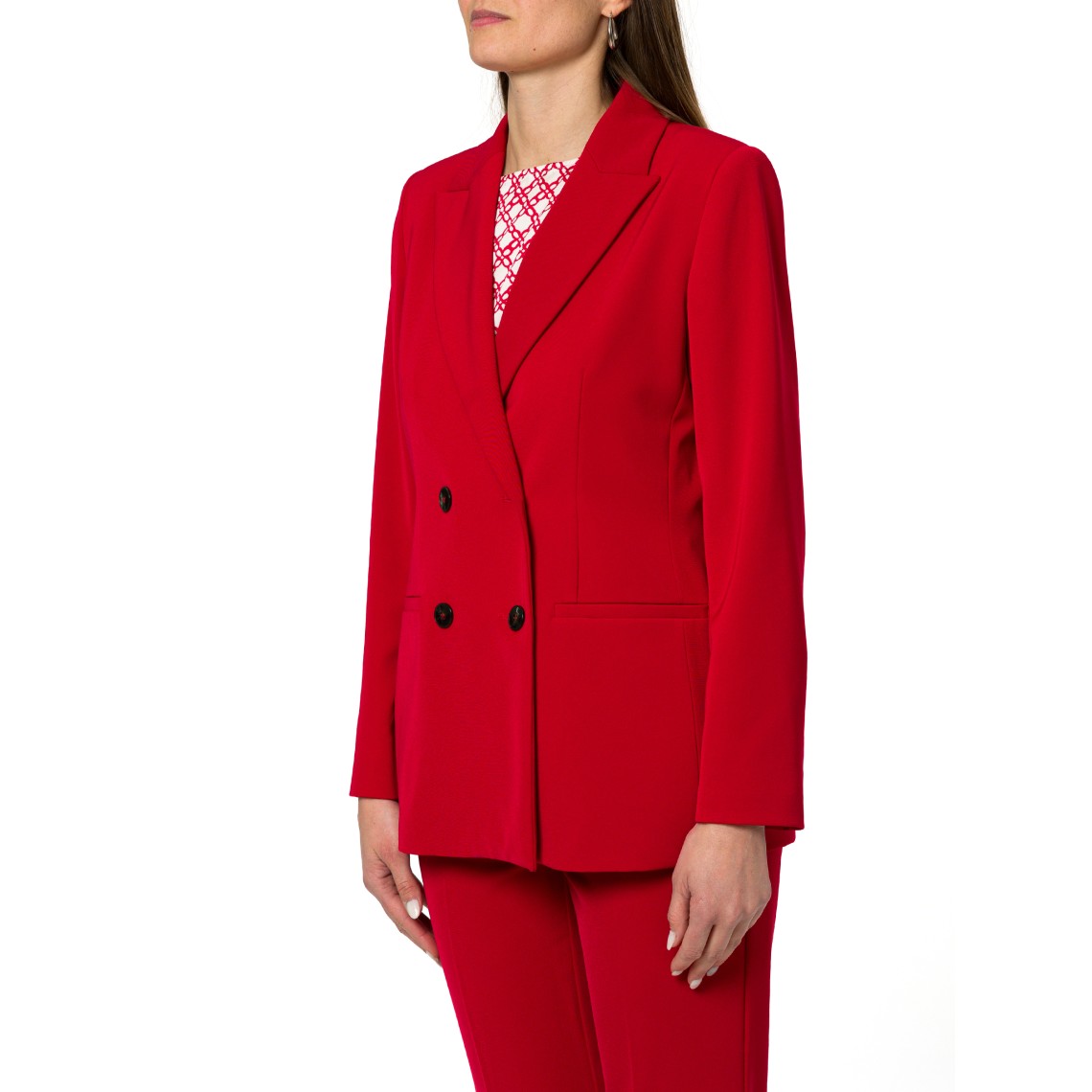 Giacca doppiopetto in twill tecnico Emme Marella