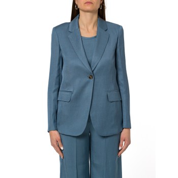 Giacca in twill di misto lino Emme Marella