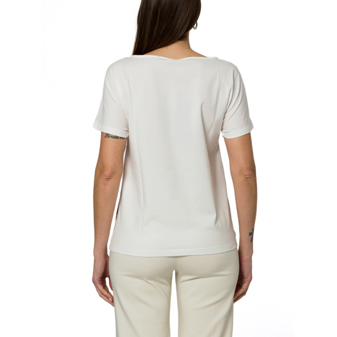Blusa in twill stampato Emme Marella