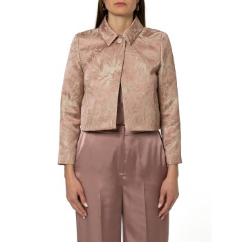 Giacca cropped jacquard Emme Marella