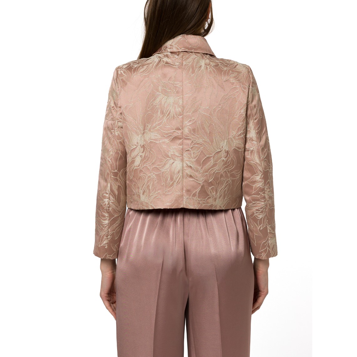 Giacca cropped jacquard Emme Marella