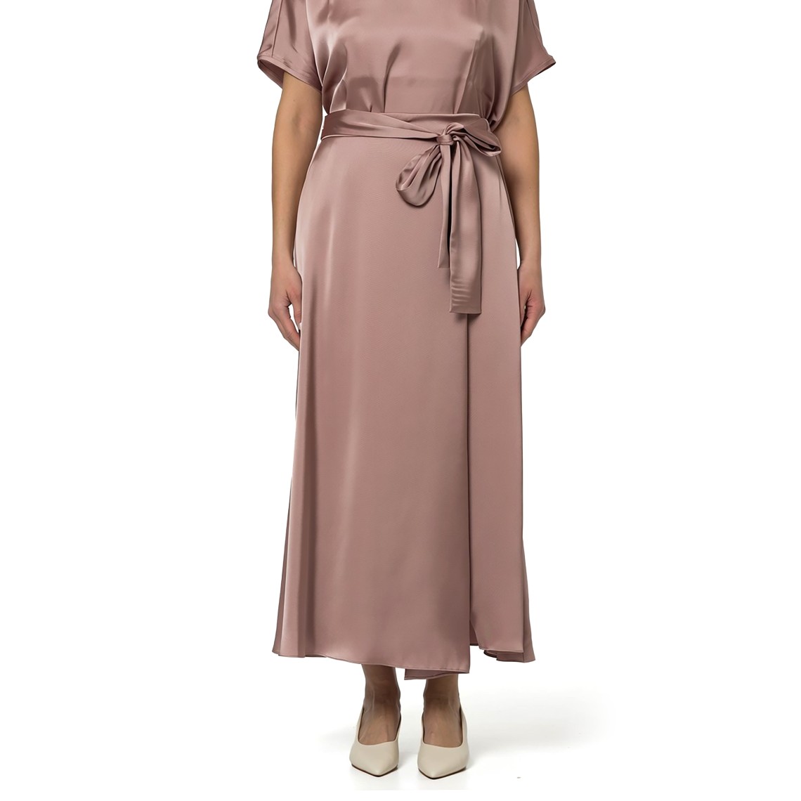 Gonna in raso Emme Marella