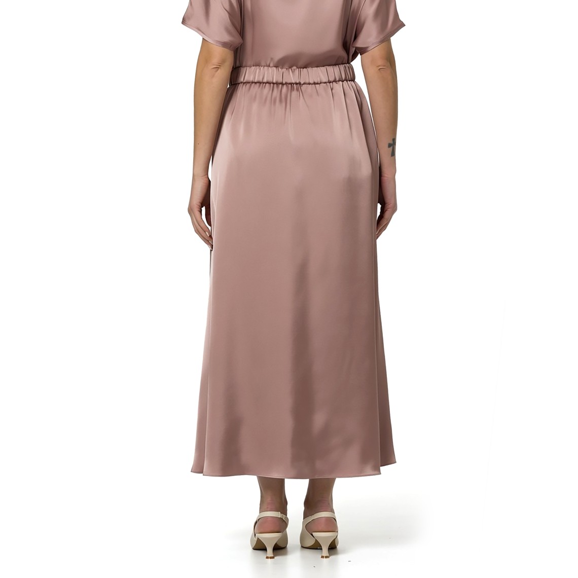 Gonna in raso Emme Marella