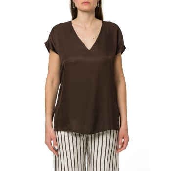 Blusa in twill fluido Pennyblack