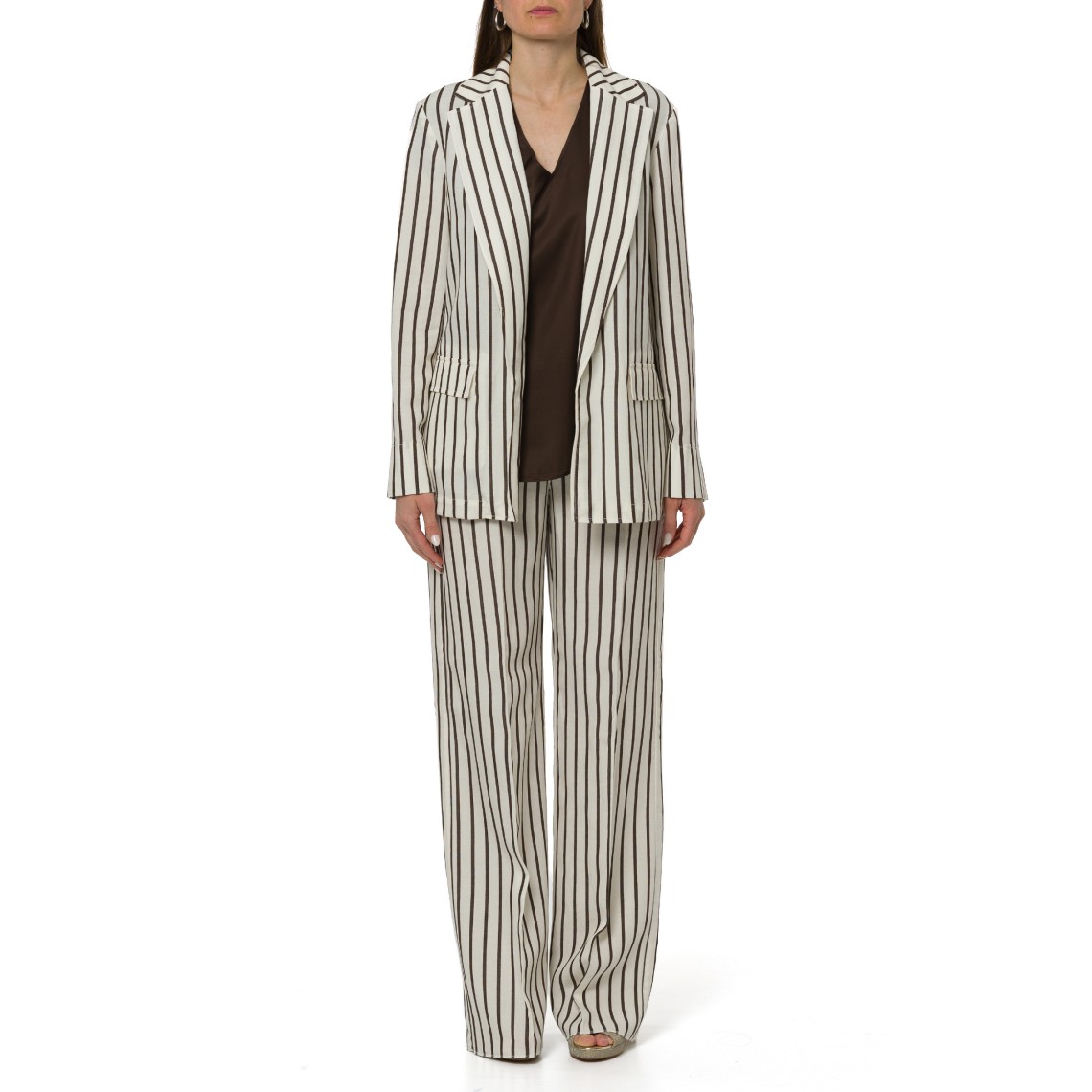 Blazer in blend di lino Pennyblack