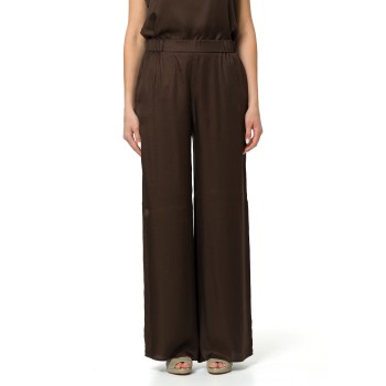 Pantaloni ampi in twill fluido Pennyblack