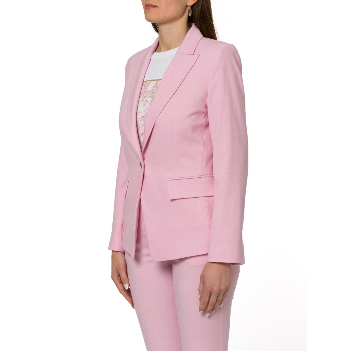 Giacca in viscosa con lamè Emme Marella