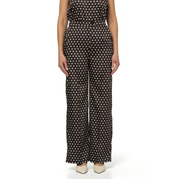 Pantaloni in twill stampato Emme Marella