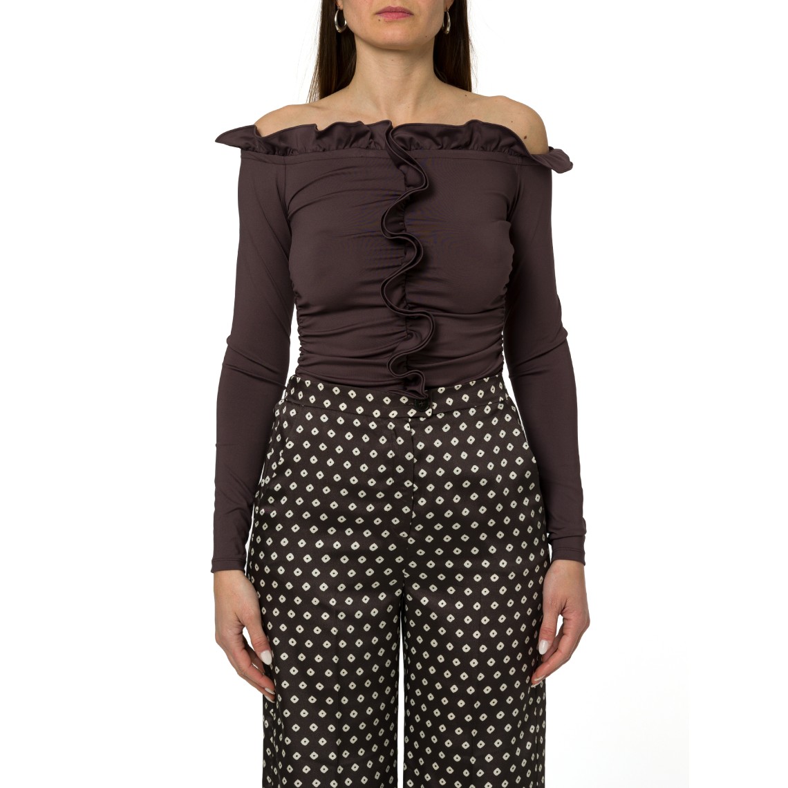 Body off-shoulder con rouches Emme Marella