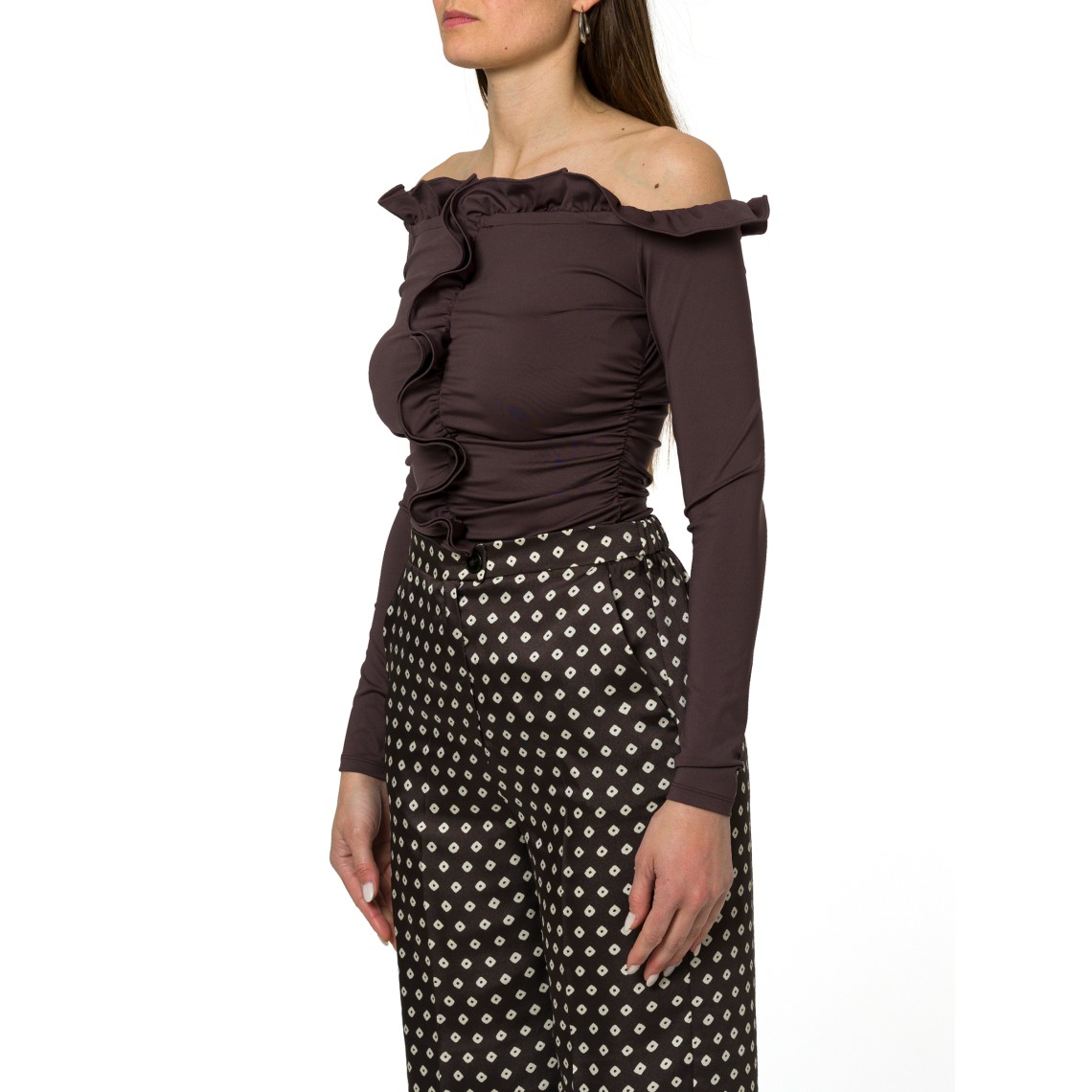 Body off-shoulder con rouches Emme Marella