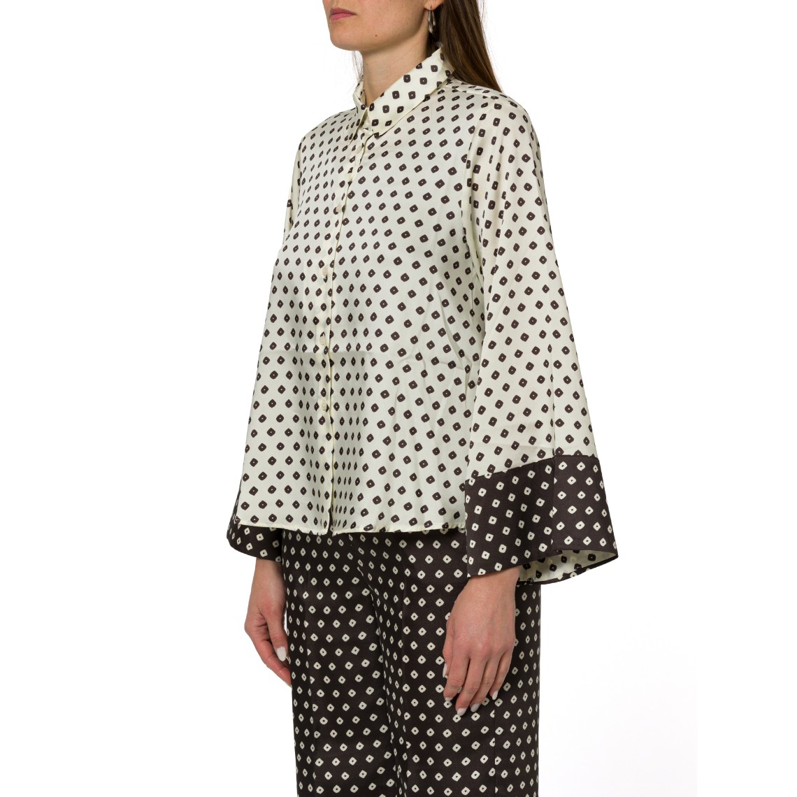 Camicia in twill stampato Emme Marella