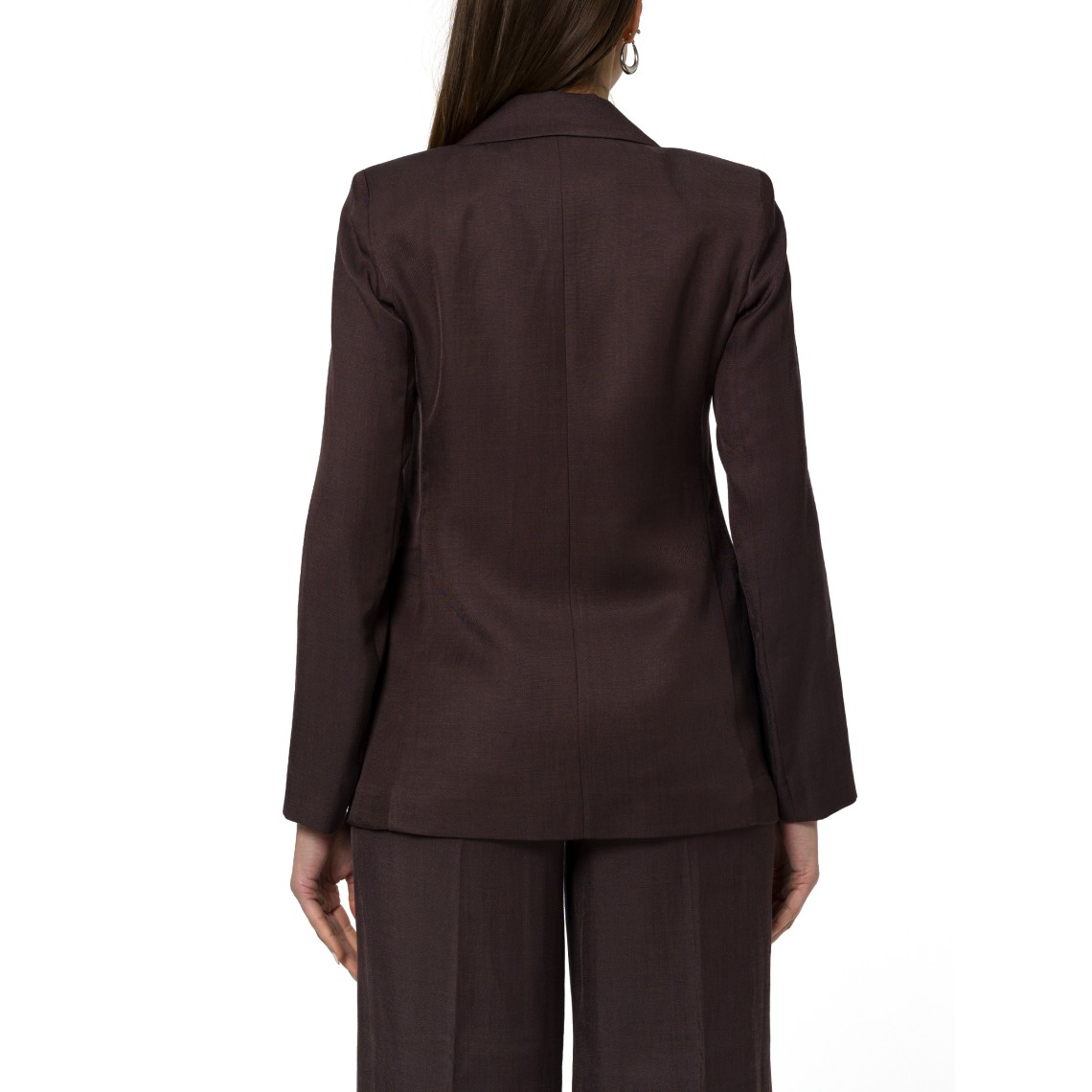 Giacca in twill di misto lino Emme Marella